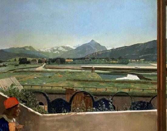 Jean-Etienne Liotard View of Geneva from the Artist s House France oil painting art